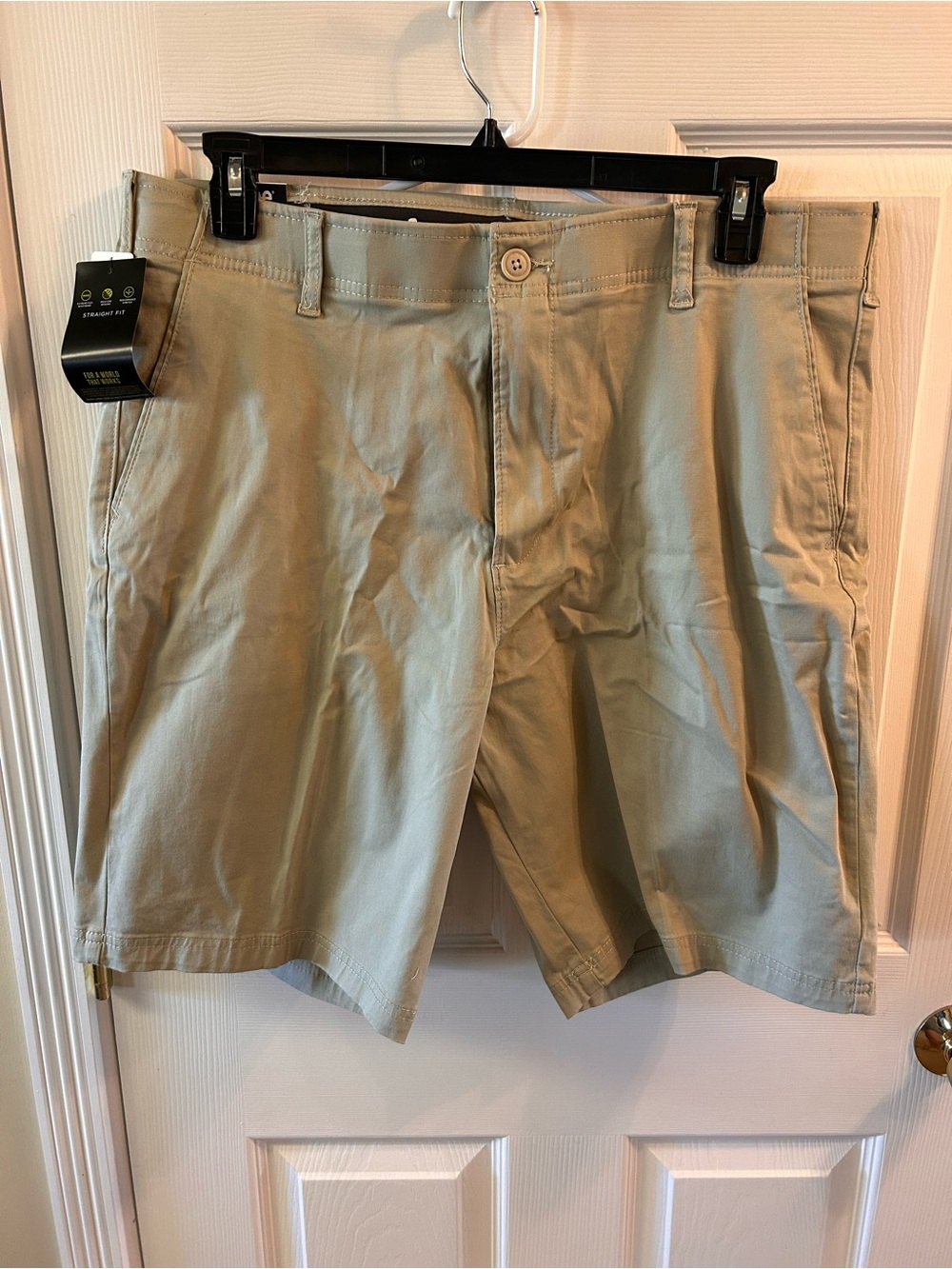 Lee Men's Flat Front Shorts in Khaki